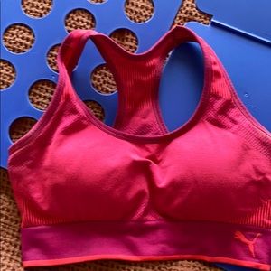 Hot Pink Sports Bra